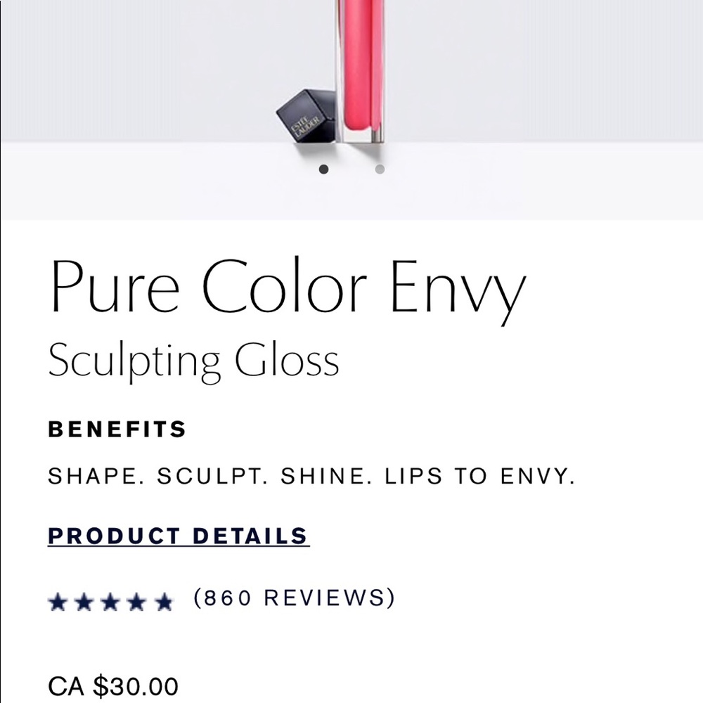 Estée Lauder Pure Color Envy Lip Gloss 2 pcs